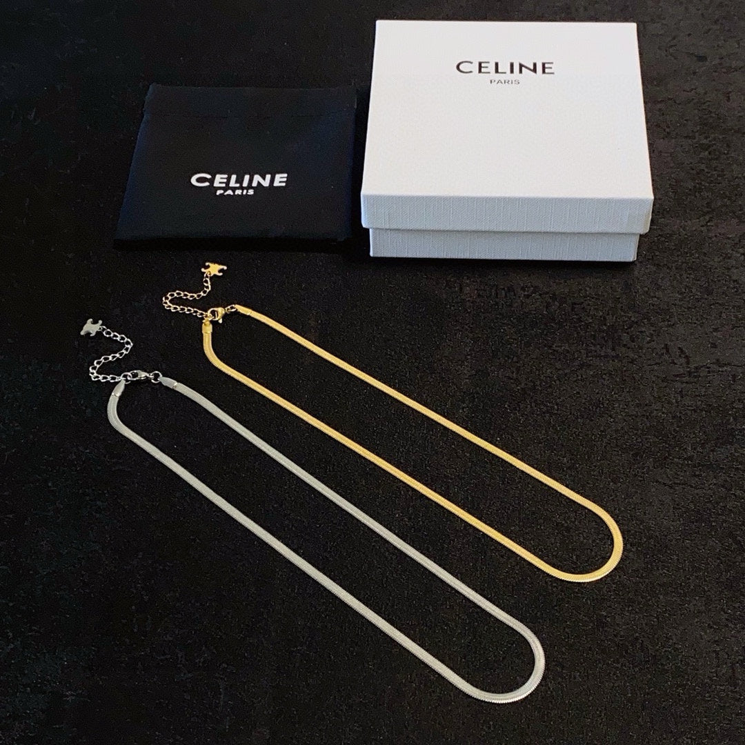 Ce 25 snake bone necklace