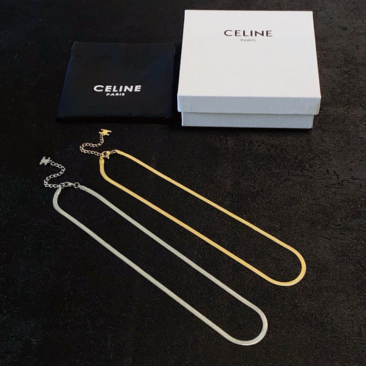 Ce 25 snake bone necklace
