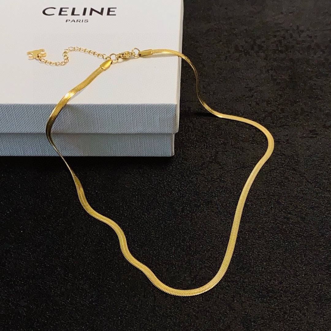 Ce 25 snake bone necklace
