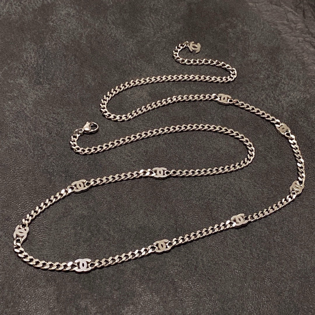 C 25 stainless steel necklace