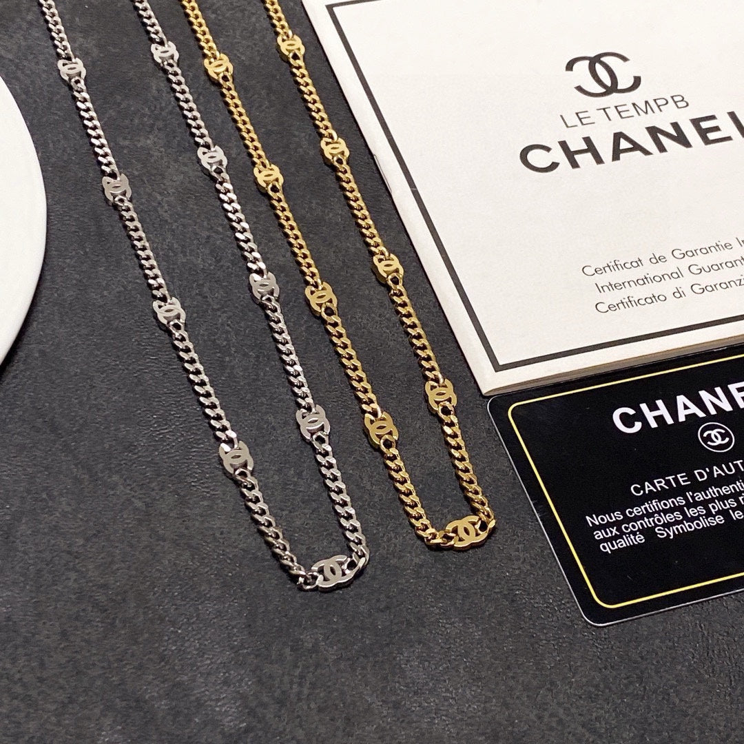 C 25 stainless steel necklace