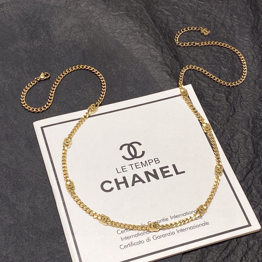 C 25 stainless steel necklace