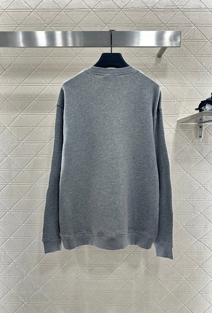 G 25 round neck lettering sweatshirt