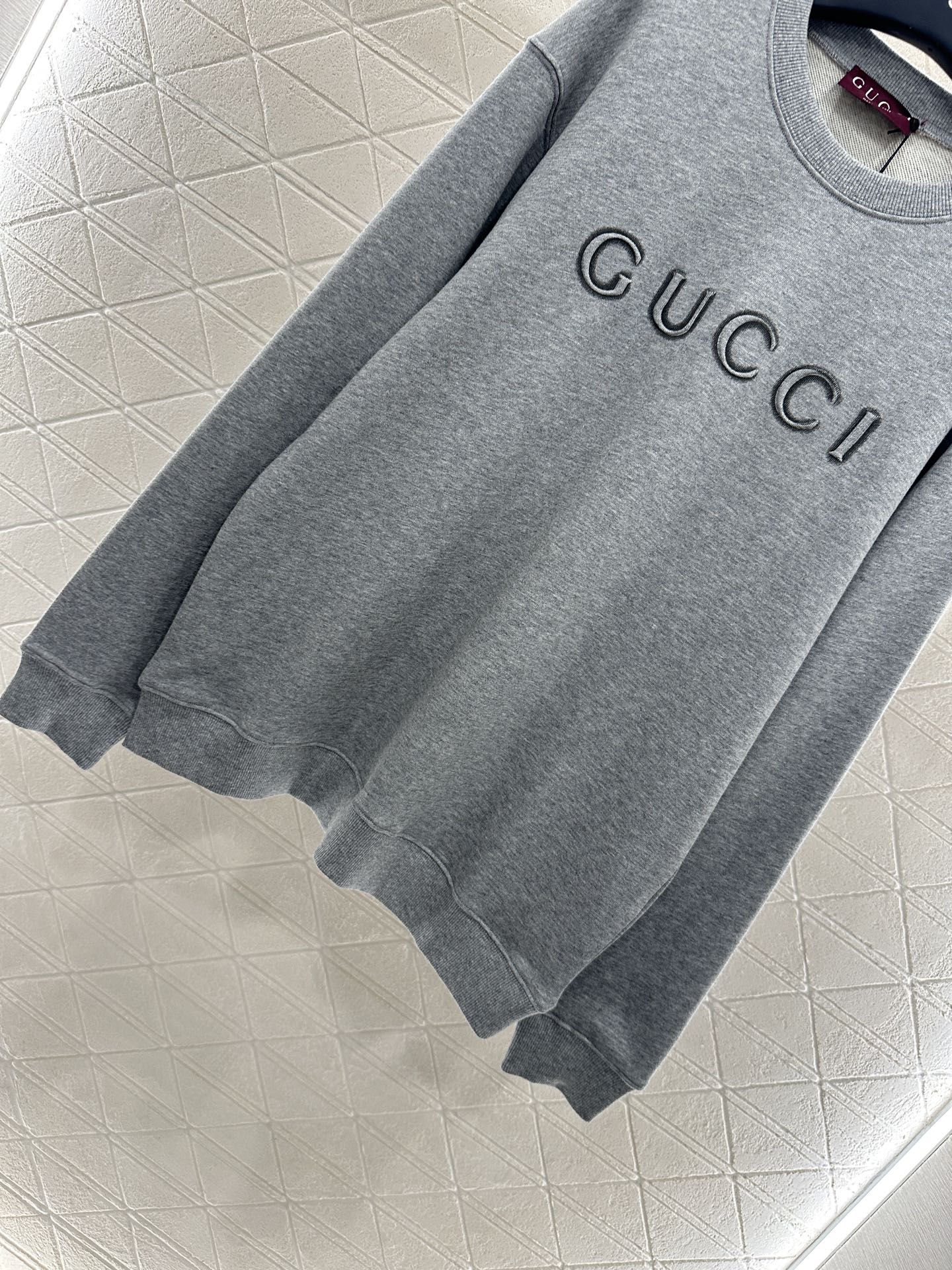 G 25 round neck lettering sweatshirt
