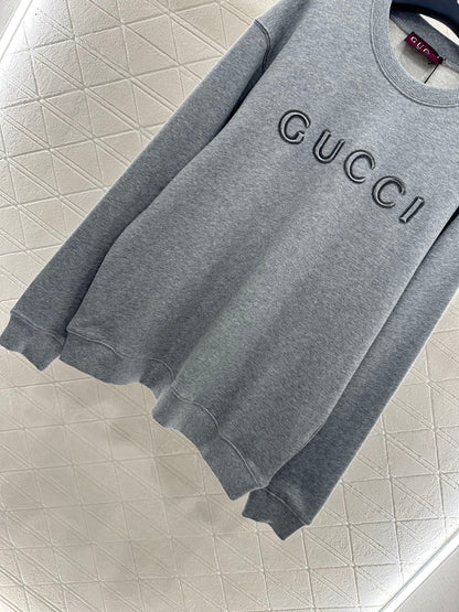 G 25 round neck lettering sweatshirt