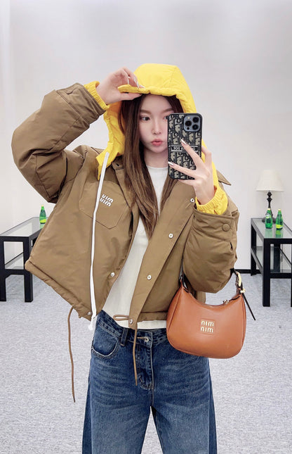 Mi 25 Detachable hooded down jacket