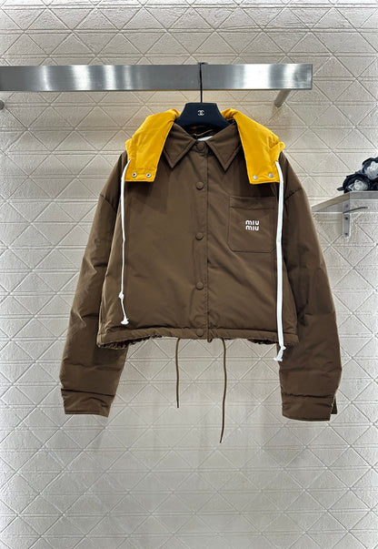 Mi 25 Detachable hooded down jacket
