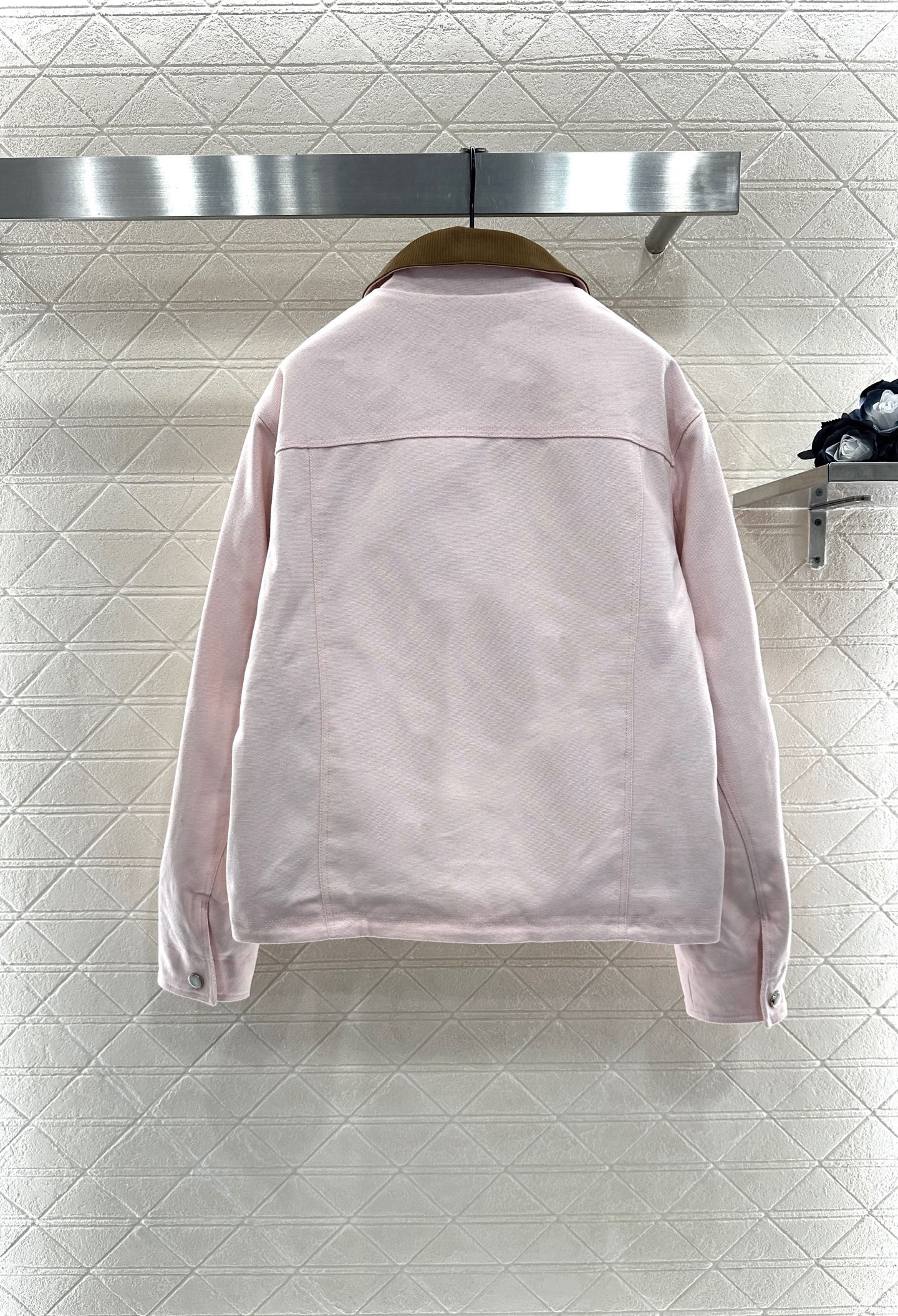 L 25 padded denim jacket