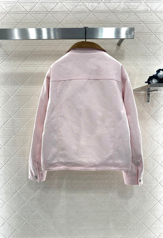 L 25 padded denim jacket