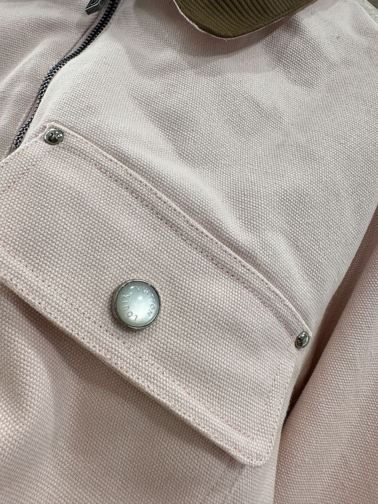 L 25 padded denim jacket