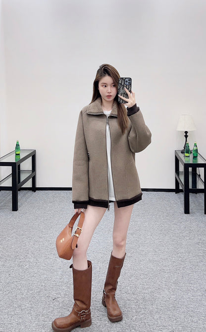 Mi 25 Plush zip-up jacket