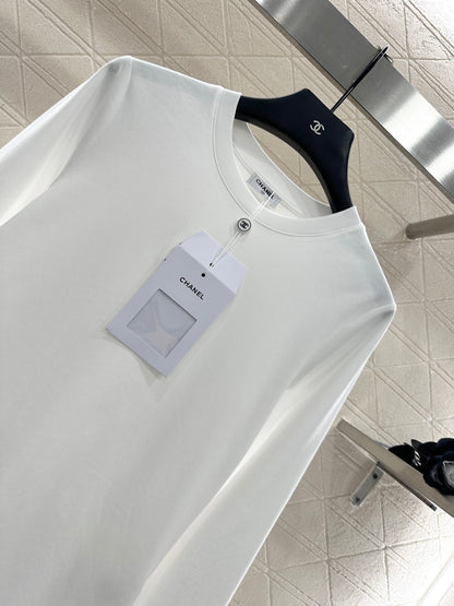 C 25 pure cotton long-sleeved top