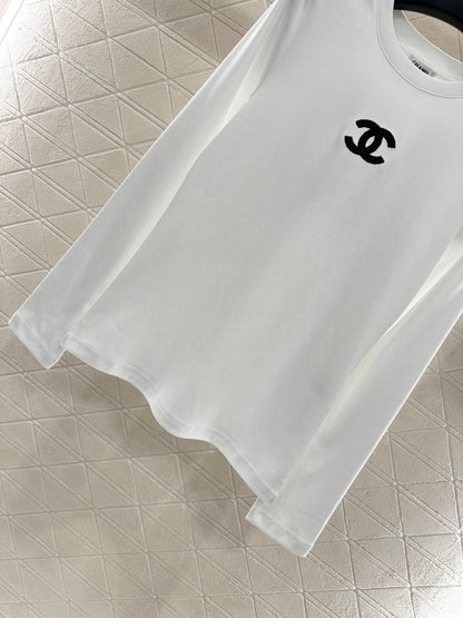 C 25 pure cotton long-sleeved top