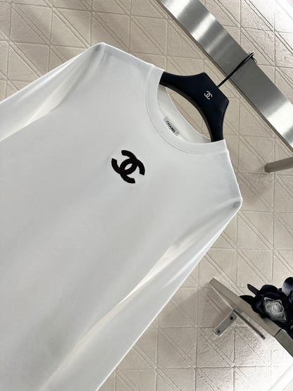C 25 pure cotton long-sleeved top