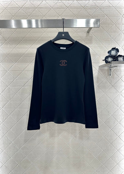 C 25 pure cotton long-sleeved top