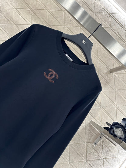 C 25 pure cotton long-sleeved top
