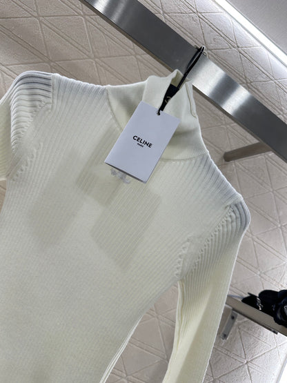 Ce 25 Slim Turtleneck Bottoming Shirt (Beige/Pink/Black)