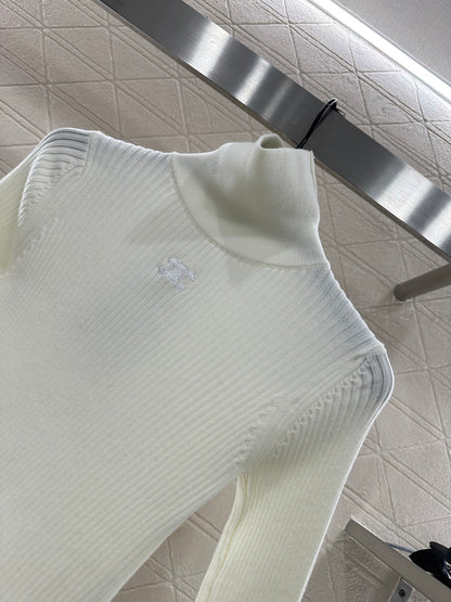 Ce 25 Slim Turtleneck Bottoming Shirt (Beige/Pink/Black)