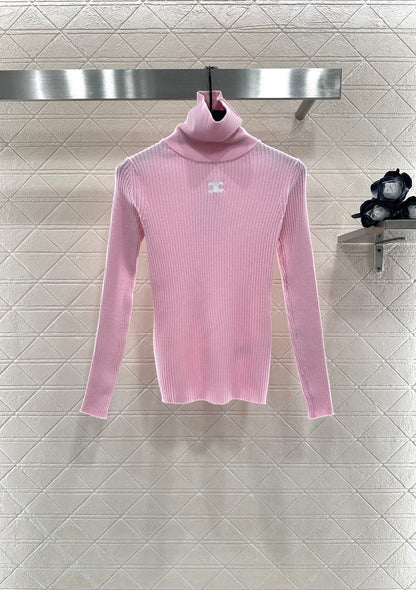 Ce 25 Slim Turtleneck Bottoming Shirt (Beige/Pink/Black)