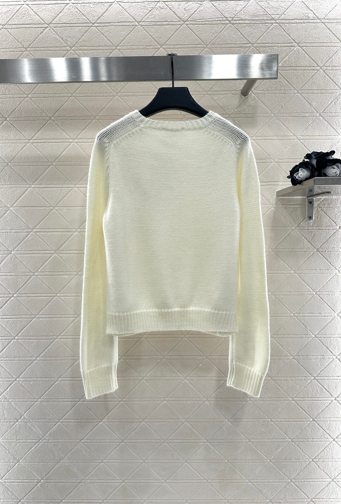 Ce 25 Pin logo wool pullover sweater