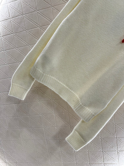 Ce 25 Pin logo wool pullover sweater
