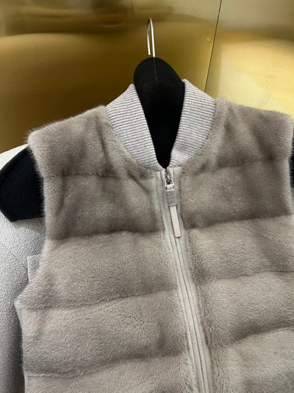 Bru 25 Noble and luxurious mink vest