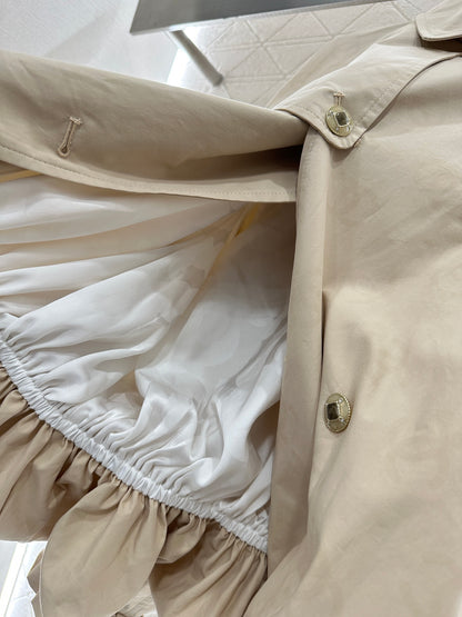 C 25 Short trench coat