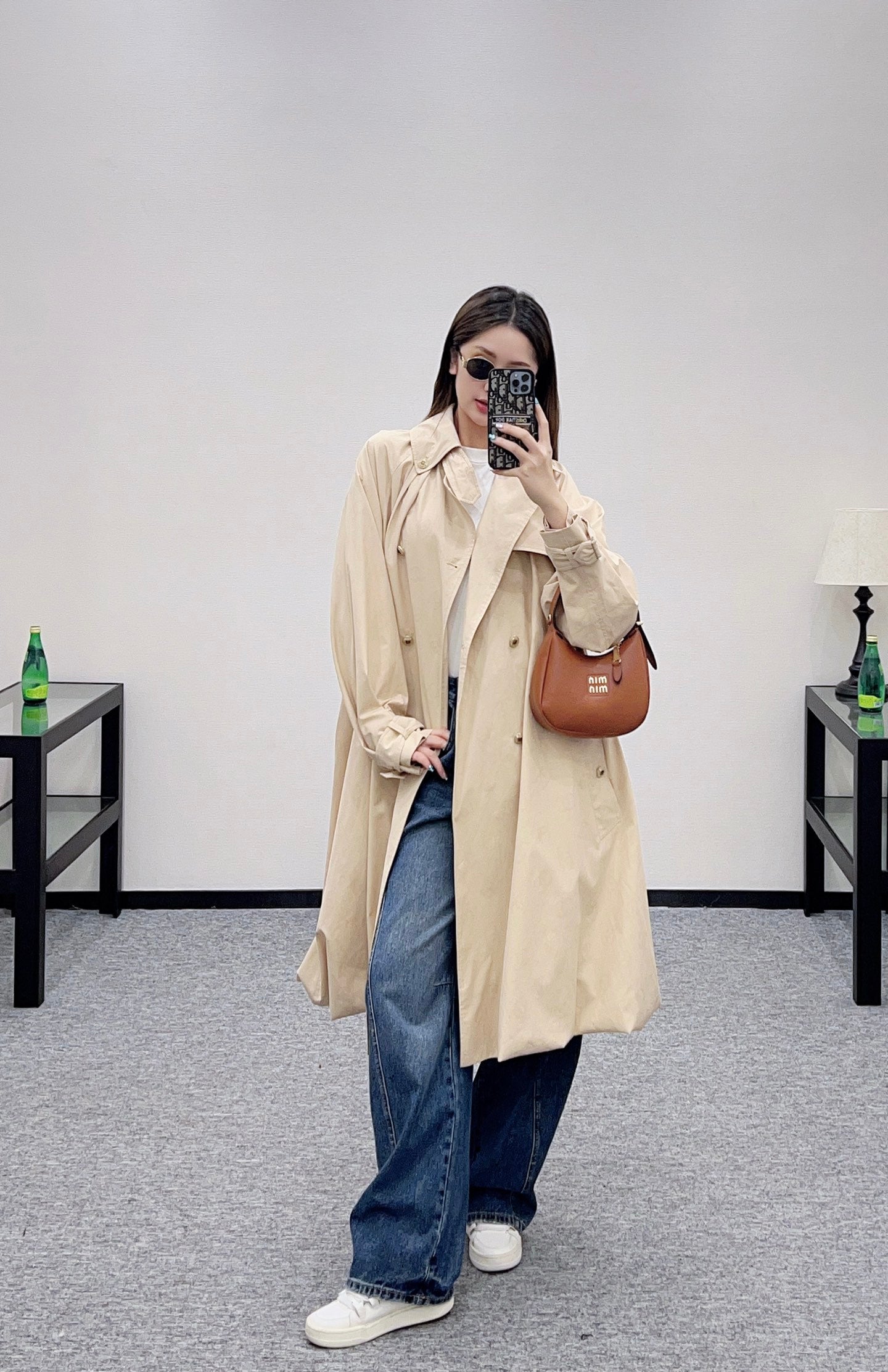 C 25 Long trench coat