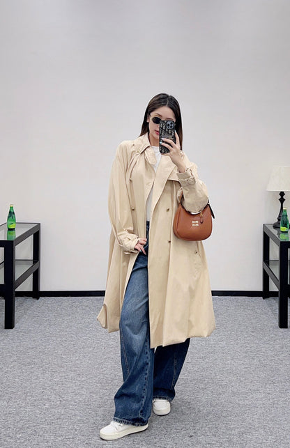 C 25 Long trench coat