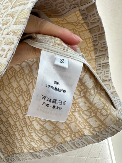 DI 25 jacquard cape double-breasted trench coat