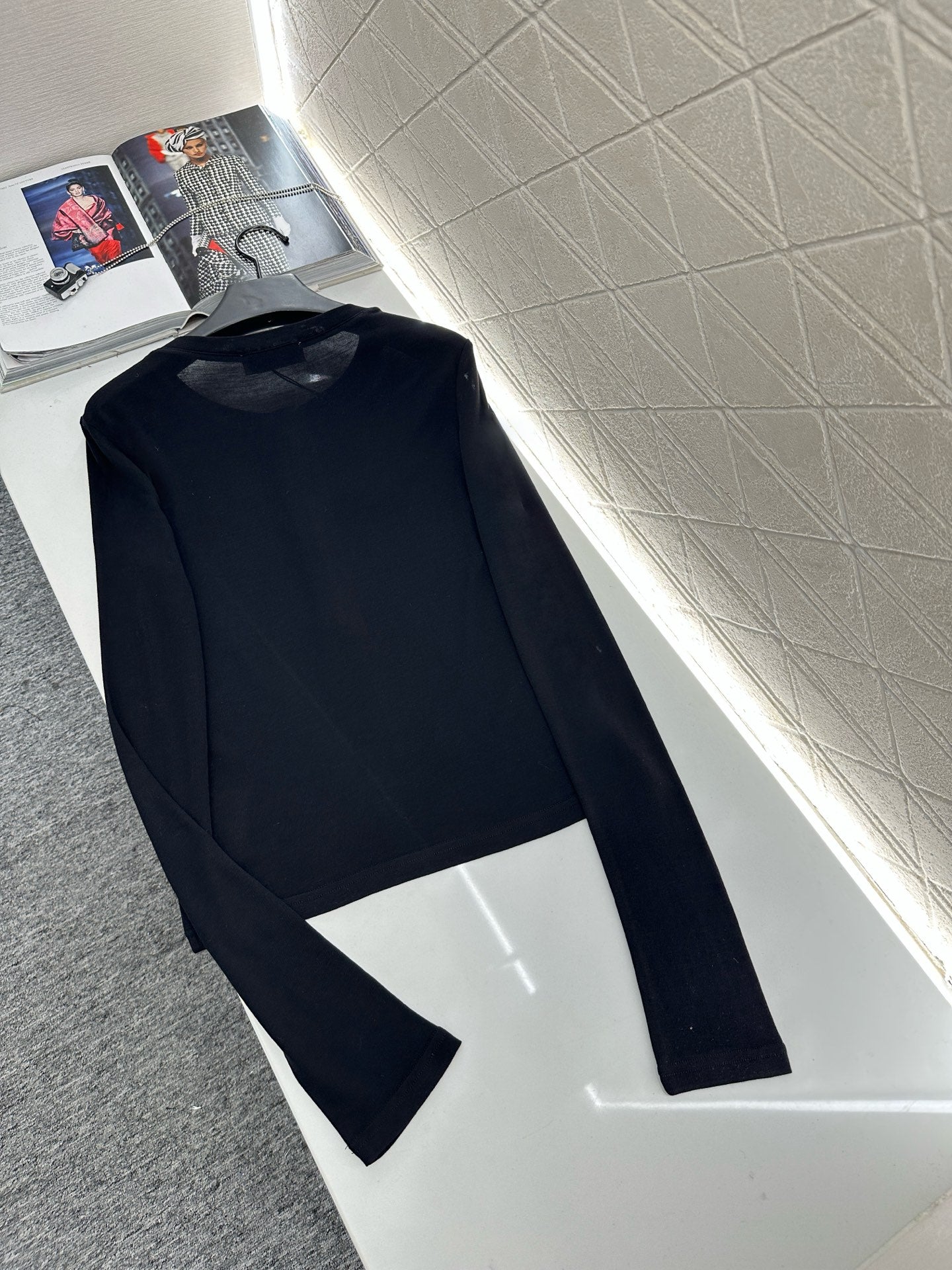 Mi 25 Half-open round neck bottoming shirt