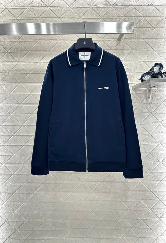 Mi 25 Zipper lapel casual jacket