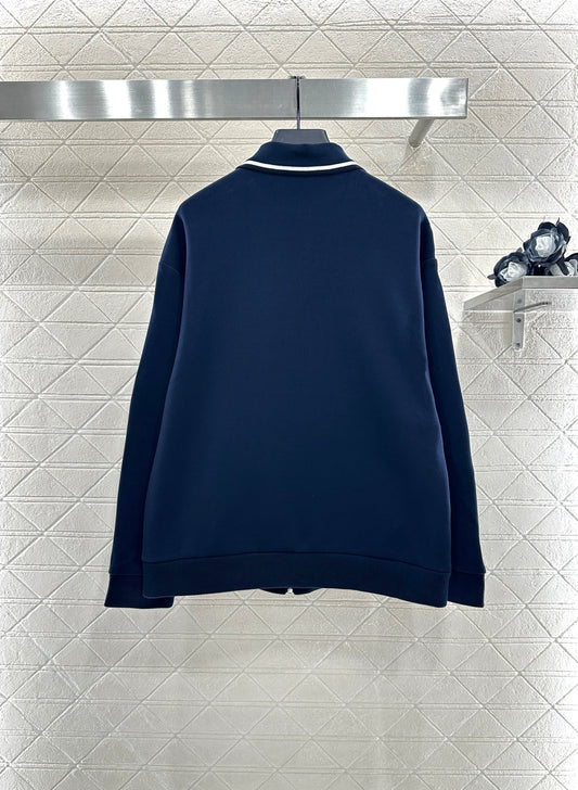 Mi 25 Zipper lapel casual jacket
