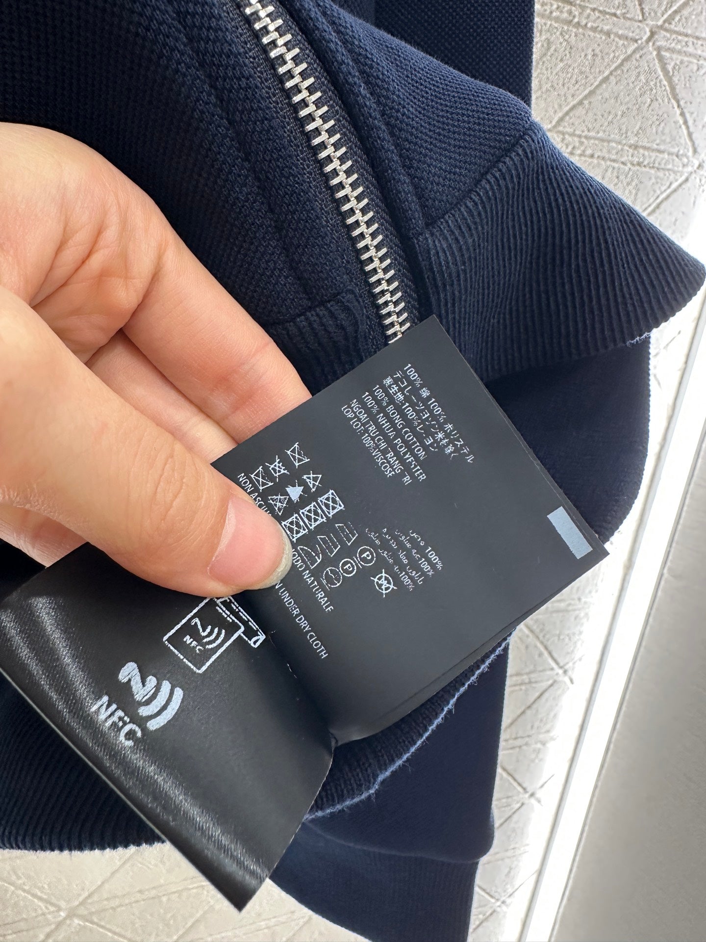 Mi 25 Zipper lapel casual jacket