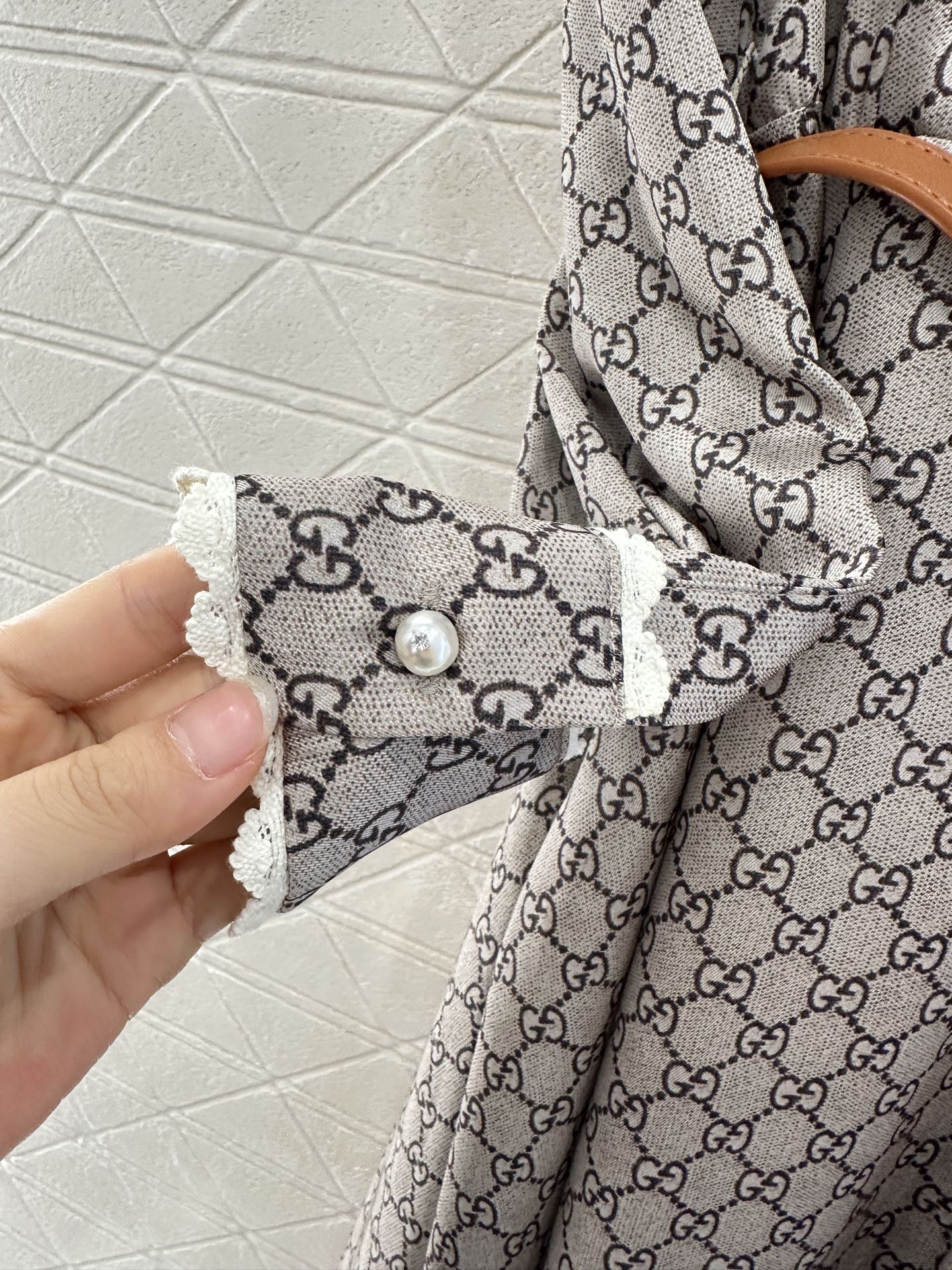 Gu 25 Printed belt dress