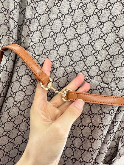 Gu 25 Printed belt dress