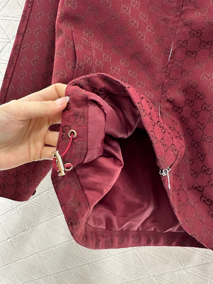 Gu 25 Zipper jacket + shorts set