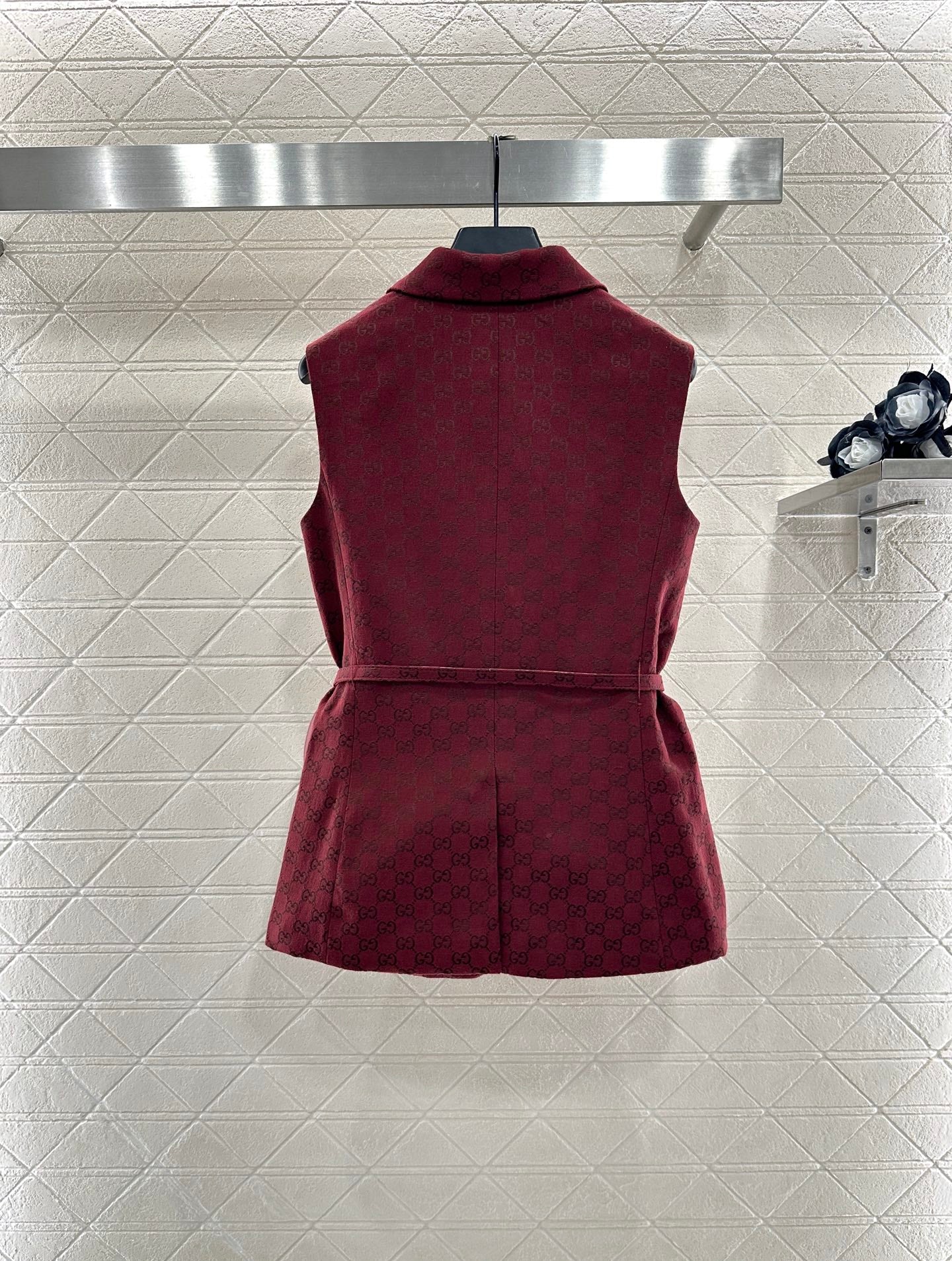 Gu 25 Belt vest shorts set