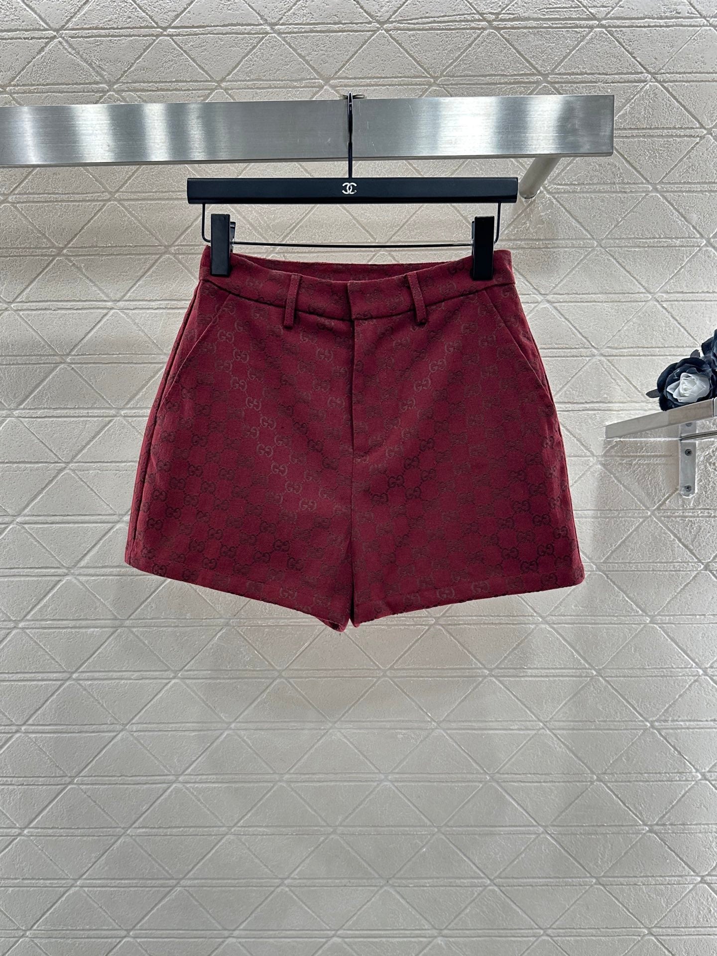 Gu 25 Belt vest shorts set