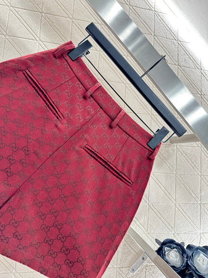 Gu 25 Belt vest shorts set