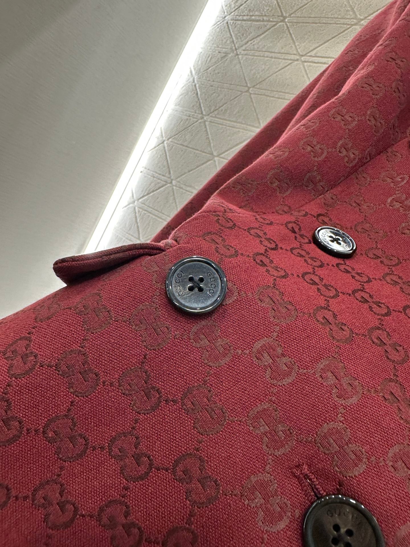 Gu 25 Double-breasted suit trousers