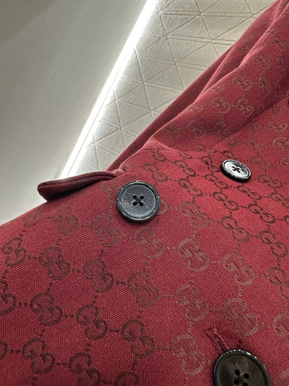 Gu 25 Double-breasted suit trousers