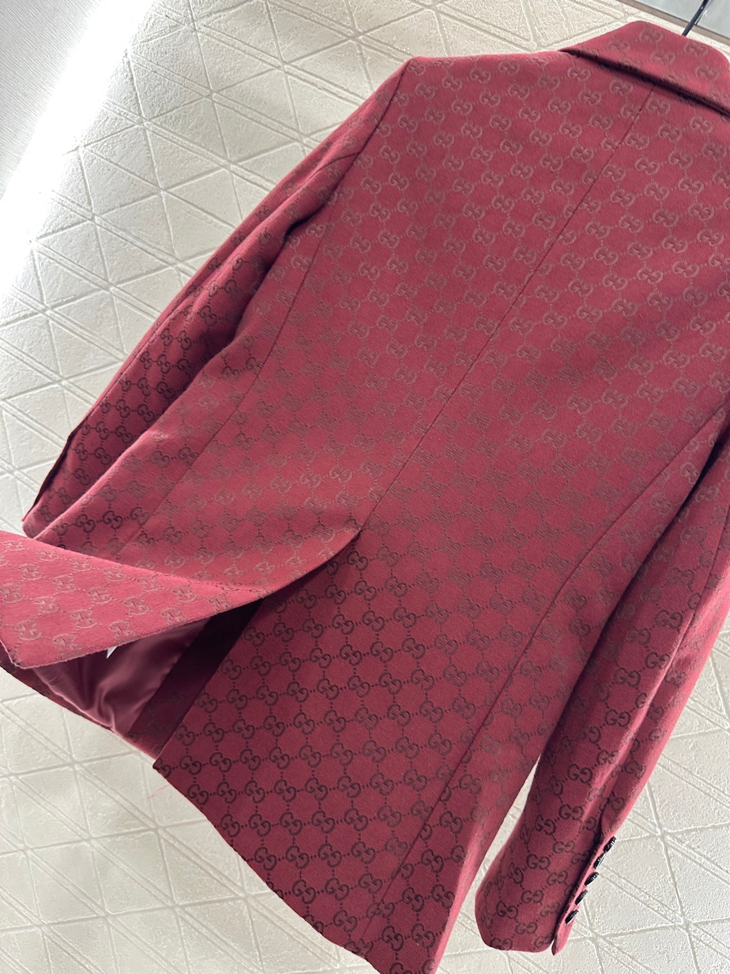 Gu 25 Double-breasted suit trousers