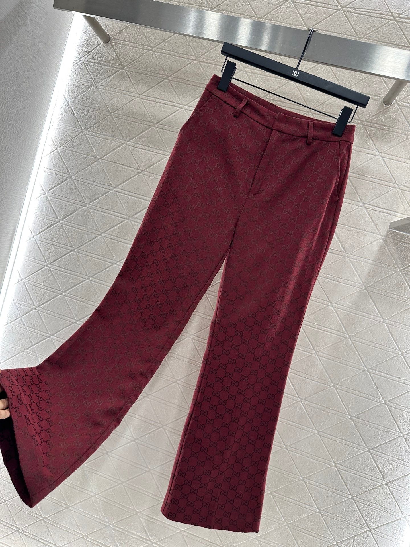 Gu 25 Double-breasted suit trousers