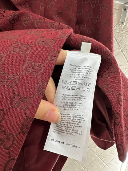 Gu 25 Double-breasted suit trousers