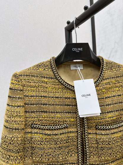 C 25 Trimmed tweed jacket