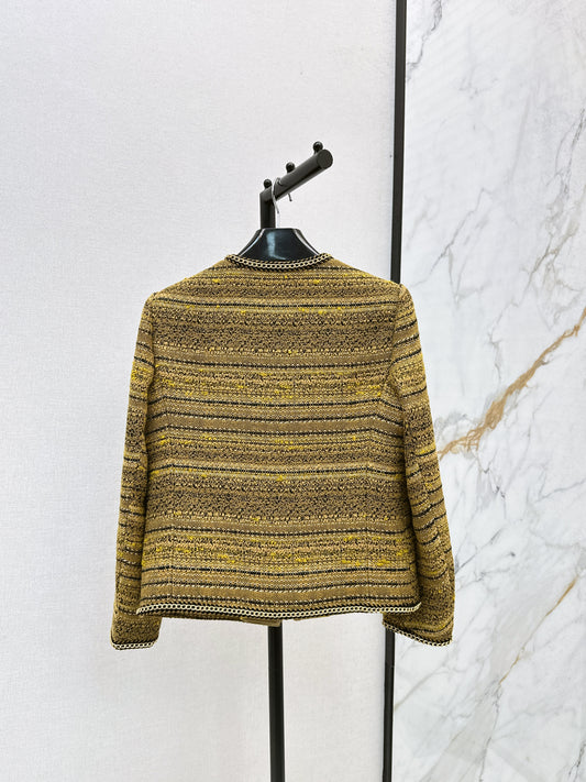 C 25 Trimmed tweed jacket