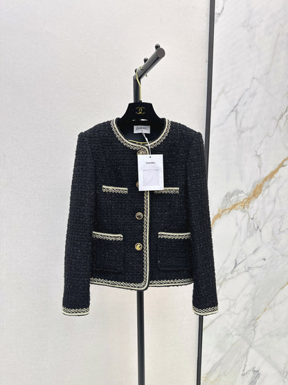 C 25 Trimmed tweed jacket