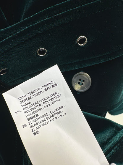 Y 25fw single-breasted velvet jacket