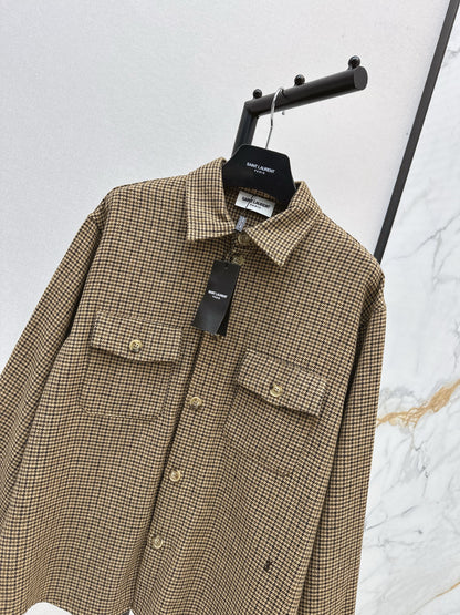 Y 25 Vintage houndstooth shirt